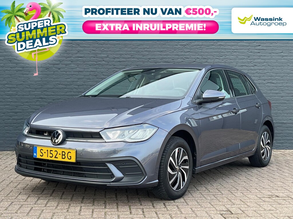Volkswagen Polo 1.0 TSI 95pk DSG-7 Life | Automaat | Adaptive Cruise Control | CarPlay | All Seasonbanden | Digital Cockpit | Navigatie | PDC Voor + Achter |