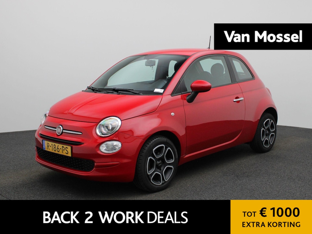 Fiat 500 1.0 Hybrid Club | AIRCO | LED | BLUETOOTH | LMV | MULTIFUNCTIONELE STUUR |
