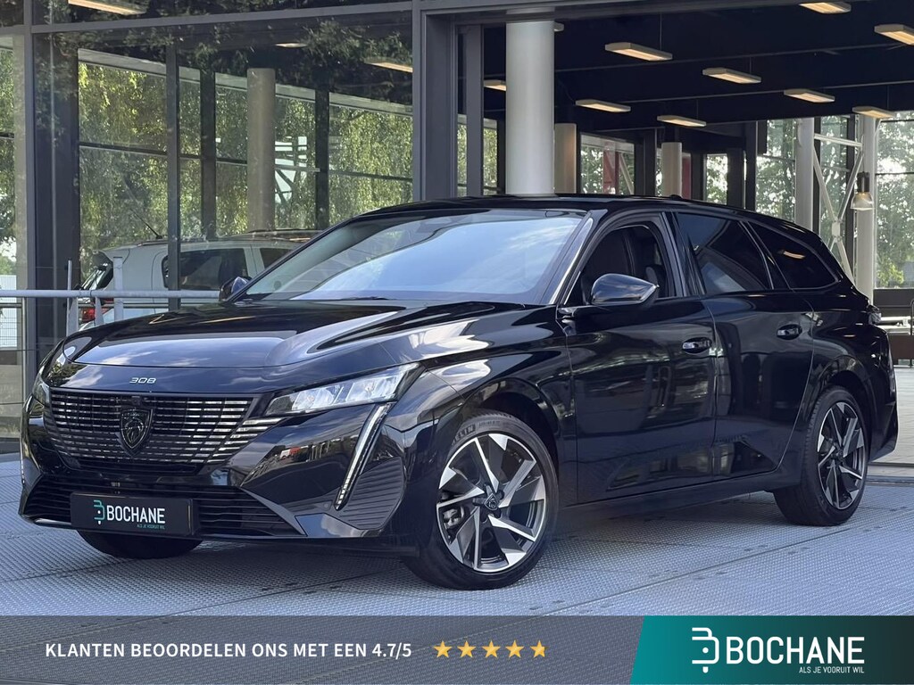 Peugeot 308 SW 1.2 Hybrid 136 e-DCS6 Allure Automaat 136PK | Carplay/Android | Dodehoekdetectie | Adaptieve Cruise Control | Navigatie