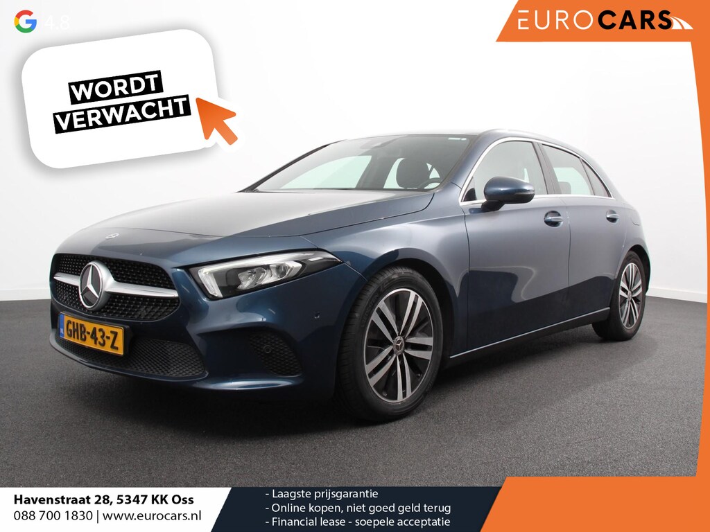 Mercedes-Benz A-klasse 200 163pk DCT Progressive Navigatie Parkeersensoren Camera Cruise Control Stoelverwarming Ledverlichting Climate Control
