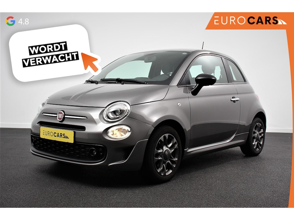 Fiat 500 1.0 Hybrid Sport Navigatie Half Lederen Bekleding Airco Dab Cruise Control Lichtmetalen Velgen Sportstoelen