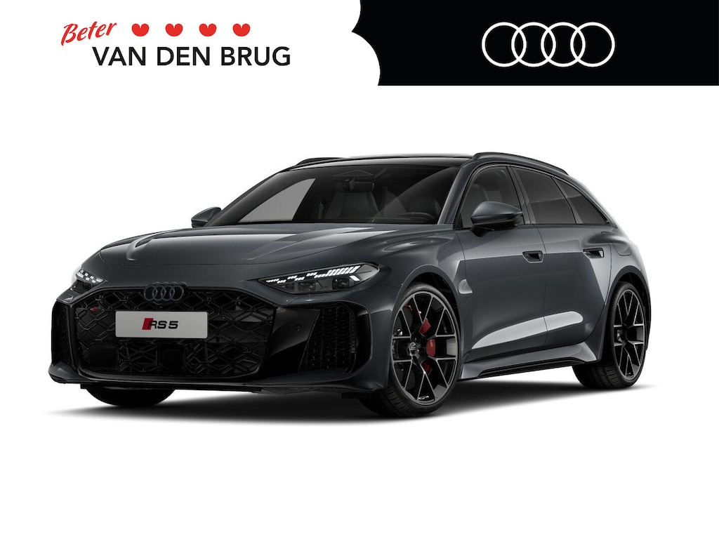 Audi RS5 Avant 2.9 TFSI e-hybrid 639 PK | Panoramadak | B&O | Head-up | Stoelventilatie/-massage | RS Sport pakket 285 km/u | Trekhaak | OLED | Stoelverwarming v+a | Keyless | Stuurwielverwarming