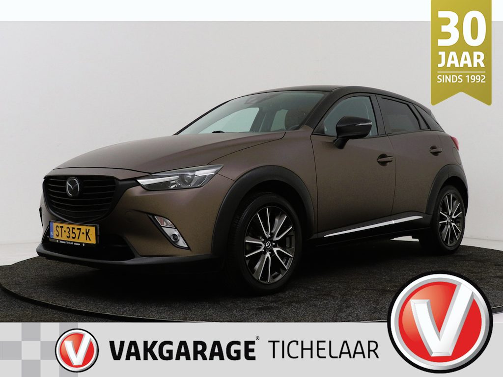 Mazda CX-3 2.0 SkyActiv-G 120 GT-M | Trekhaak | Navigatie | Camera | Head-Up | Adap. Cruise |
