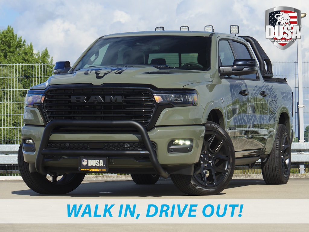 Dodge Ram 1500 | Laramie | Premium | 5.7L HEMI | E torque | Canyon Lake | Niveau regeling | Passenger Display | 2026 HEMI Prijs op aanvraag