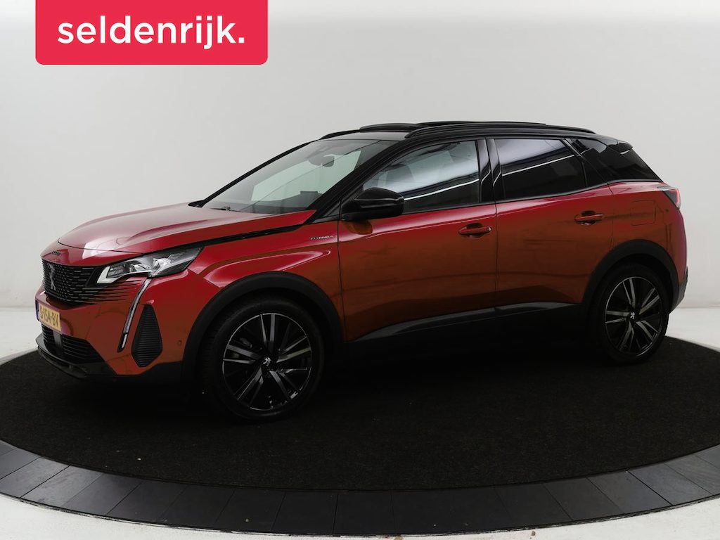 Peugeot 3008 1.6 HYbrid4 300 GT Pack Business | SOH 94,8% | Panoramadak | Leder/alcantara | Stoelverwarming | Adaptive cruise | Lane assist | Sfeerverlichting | Carplay | Focal sound | Camera | Park assist | Elektrische achterklep