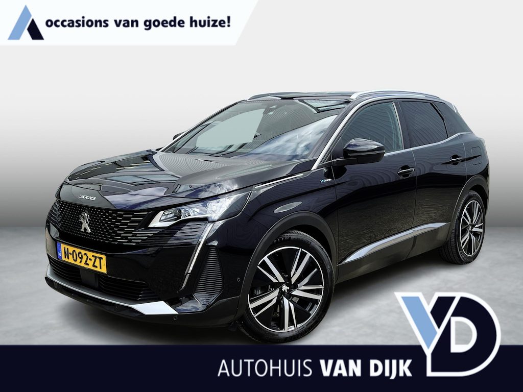 Peugeot 3008 1.6 HYbrid 225 GT 360 Camera / Panoramadak / FOCAL / Trekhaak