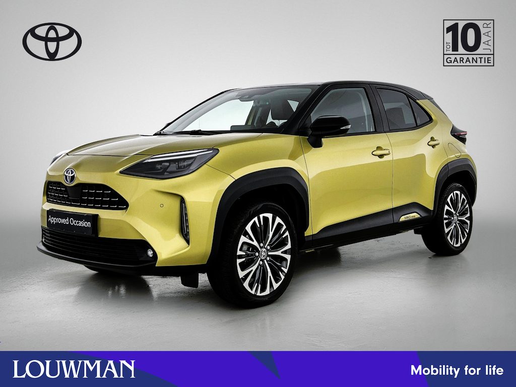 Toyota Yaris Cross 1.5 Hybrid Executive + | BTW Voertuig | JBL | Head-Up Display | LED Matrix | Elektrische achterklep | Stoel+stuurverwarming | Dodehoek detectie | Parkeersensoren voor+achter | Navigatie | Apple CarPlay/Android Auto Rijklaar