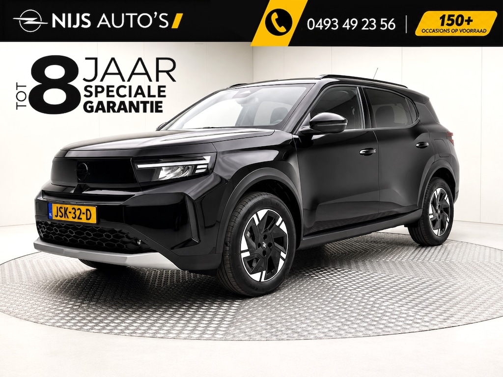 Opel Frontera Extended range Electric GS 54 kWh | 8 Jaar Garantie | Navi | Camera + PDC V/A | Dode Hoek | Draadloos CarPlay | Stoel + Stuurverwarming | Climate Control