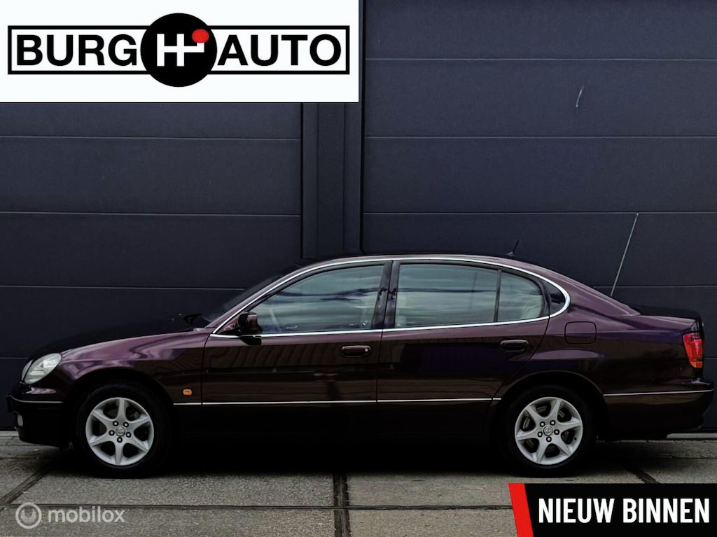 Lexus GS 300 Executive - AUTOMAAT - LEDER - CRUISE CONTROL - XENON - ECC - NAVI - EL. STOELEN - STOELVERWARMING- YOUNGTIMER - NAP - ORIGINEEL NL AUTO - APK T/M 16-07-2027 -