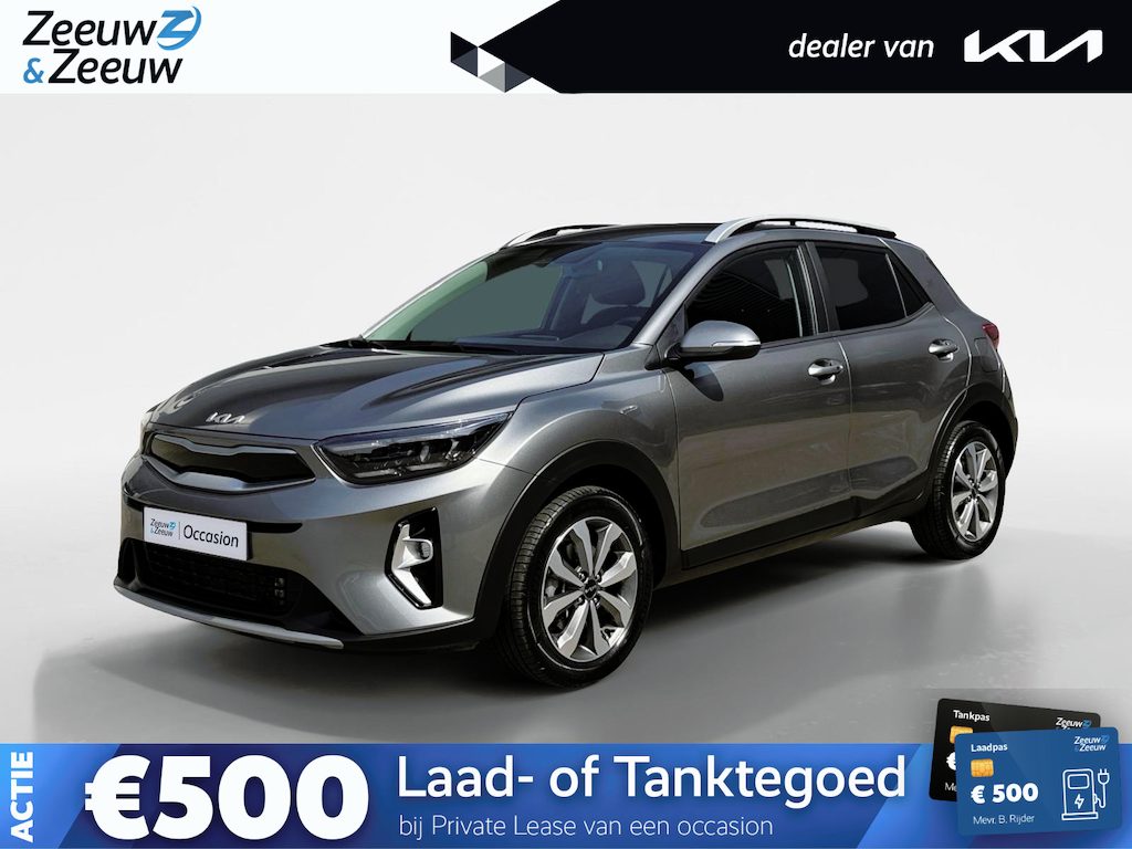 Kia Stonic 1.0 T-GDi MHEV DynamicPlusLine | Apple Carplay / Android Auto | Navigatiesysteem | Stoel + Stuurverwarming | Licht + Regensensor | Parkeersensoren + Camera Achter | Cruise Control | 16" Lichtmetalen Velgen