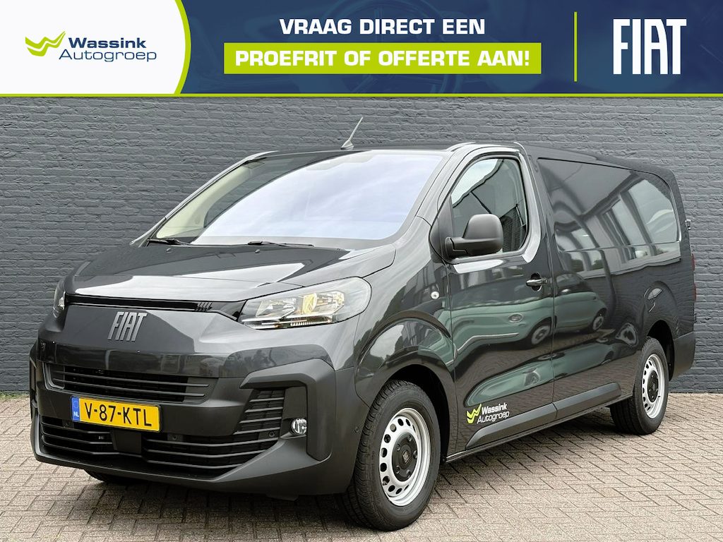 Fiat Scudo 2.0 Diesel 145 L3 | Cruise Control | Camera | Laadruimte pakket | Carplay | Trekhaak | Automatische airco | Dode Hoek Detectie