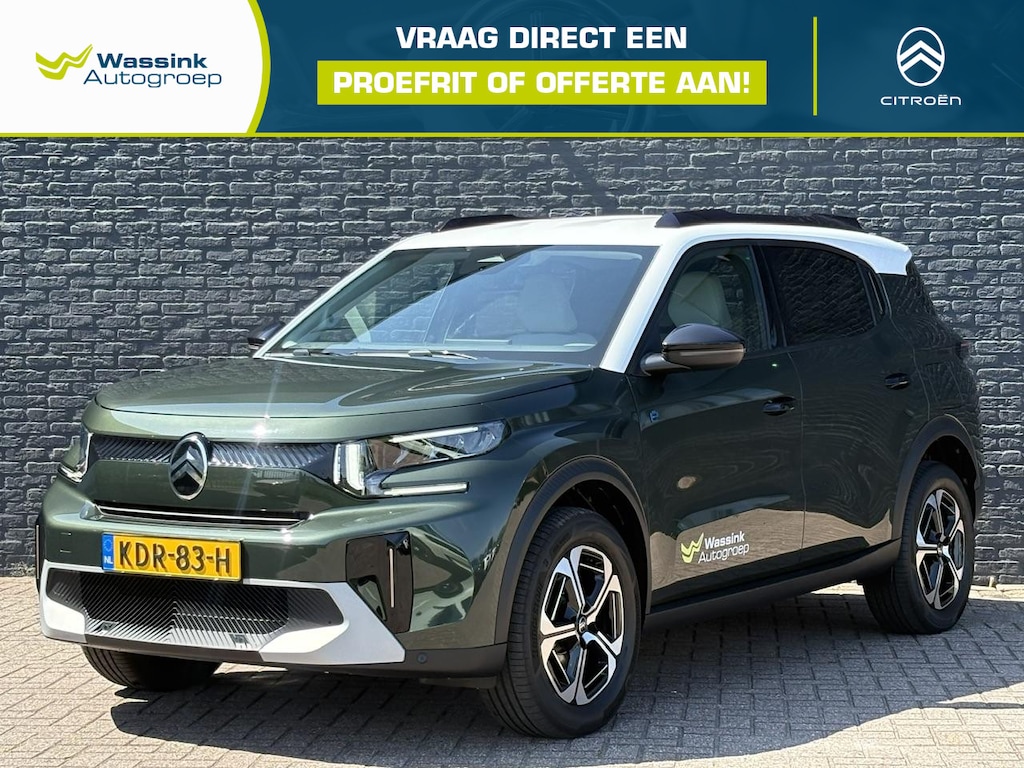 Citroën E-C3 Aircross Max 113pk Comfort Range 44 kWh | 320 km WLTP | Dode Hoek Detectie | Lane Assist | Cruise Control | Navigatie | Apple Carplay | Climate Control