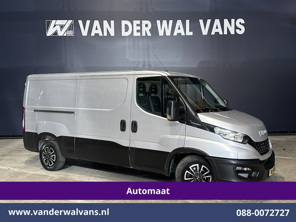 IVECO Daily 35S16V 157pk Automaat 3500kg Trekhaak L2H1 Euro6 Airco | Camera | Navigatie | LM Velgen Cruisecontrol, Bijrijdersbank