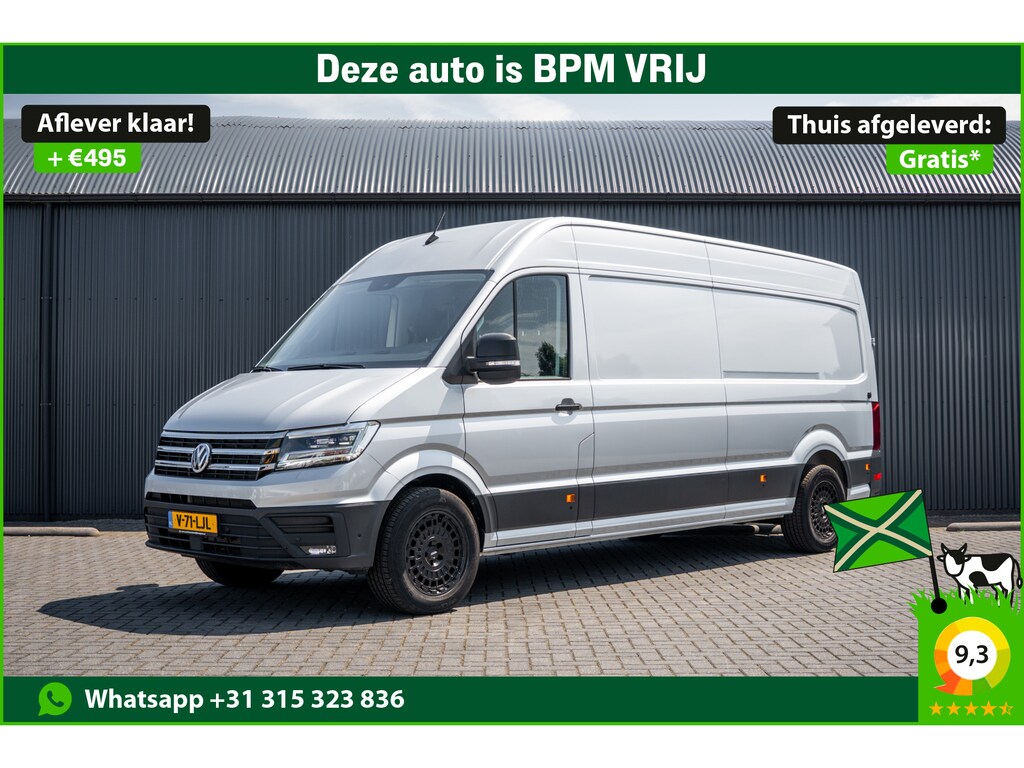 Volkswagen Crafter 2.0 TDI L4H3 | 177 PK | Automaat | LED | Camera | Carplay | Cruise | PDC | Airco | Trekhaak