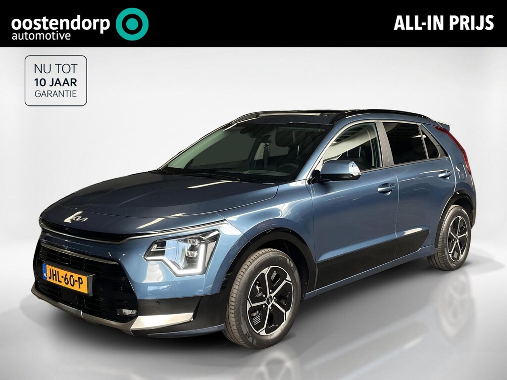 Kia Niro Hybrid 1.6 GDi DynamicPlusLine | Leder | Stoelverw. stuur verw. | Elec a Klep | Schuifdak | BTW auto