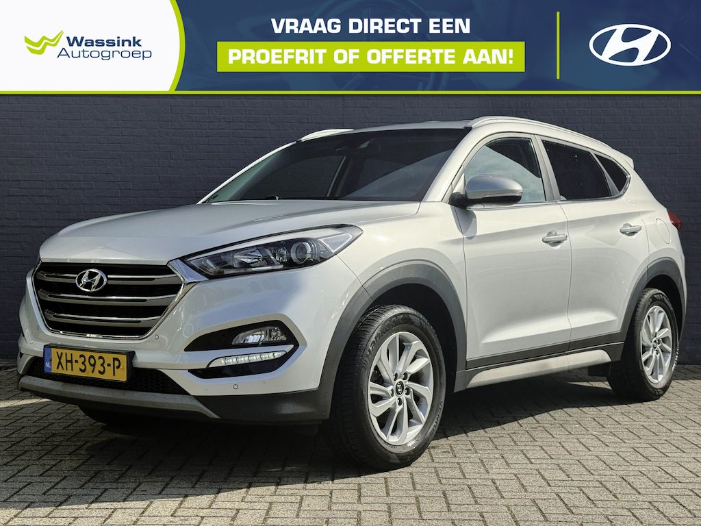 Hyundai Tucson 1.6 GDi Comfort Navigatie | Cruise Control | Stoelverwaming | Achteruitrijcamera | Parkeersensoren voor & Achter | Lederen Bekleding