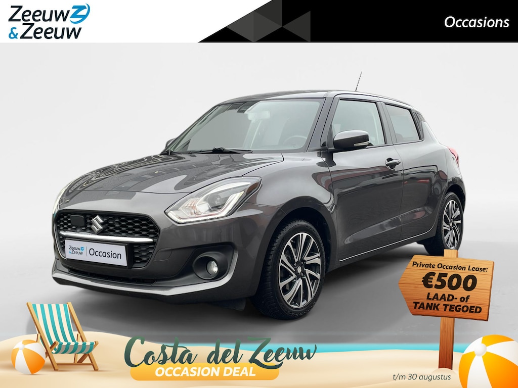 Suzuki Swift 1.2 Style Smart Hybrid | Navigatie| Climate Control| Stoel verwarming| Camera| Parkeersensoren| Multimedia systeem| Keyless start | Dealer onderhouden