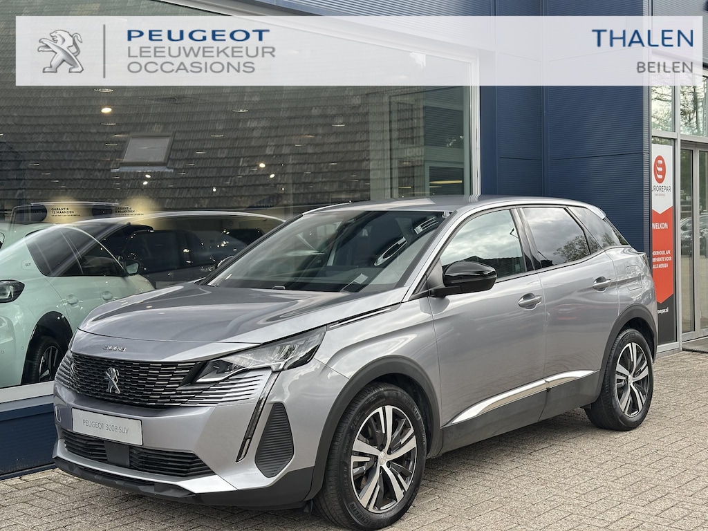 Peugeot 3008 1.6 HYbrid 180 PK Allure | Plug-In Hybride | Automaat | Tot 60 KM Elektrisch Rijden | Navigatie | Full LED Verlichting | Keyless Entry | Camera | Parkeersensoren | Climate Control | Cruise Control | Hoge Zitpositie | Half Lederen Bekleding | DAB+ Radio | Apple Carplay & Android Auto | 18" Lichtmetalen Velgen |