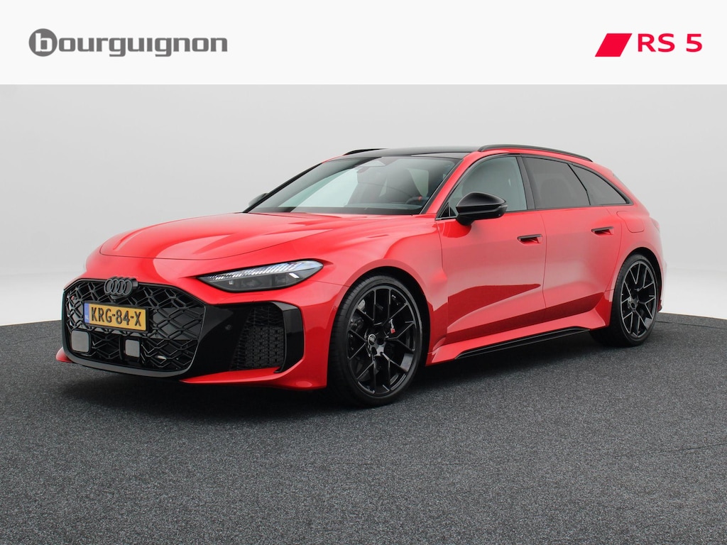 Audi RS5 Avant e-hybrid quattro | 21 inch  | RS Sportstoelen | Keramische Remmen |  Head up display | Bang & Olufson 3D | Trekhaak | Volgsysteem ( MI50)