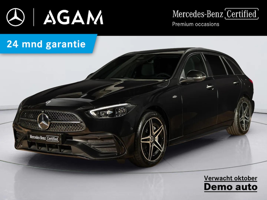 Mercedes-Benz C-klasse Estate 300e Business Solution AMG Premium PLUS | Panorama dak | Trekhaak