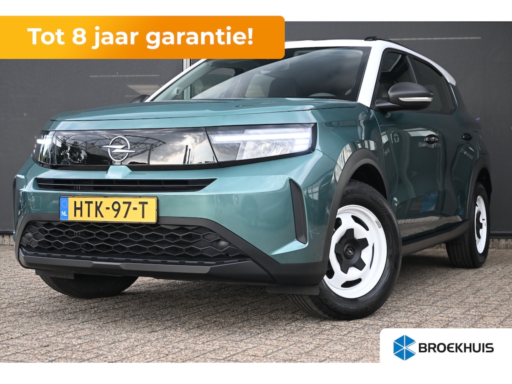 Opel Frontera 1.2 Turbo Hybrid Edition 145pk | Tot 8 Jaar Garantie! | Navigatie | Achteruitrijcamera | Comfortstoelen | Stoel/Stuurverwarming | Climate Control | !!