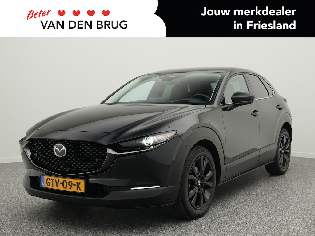 Mazda CX-30 2.0 e-SkyActiv-X 186 PK M Hybrid Nagisa | Leder | LED | Trekhaak | Bose | Stoelverwarming | Navigatie | Head-Up Display | Elek. Kofferklep |