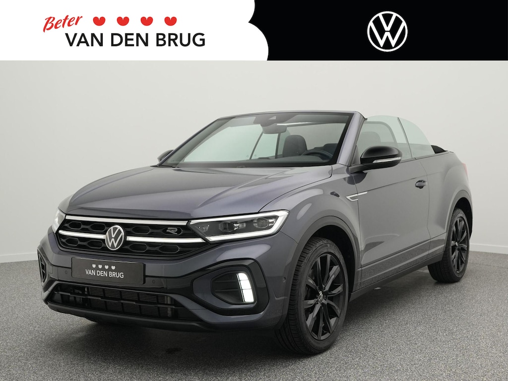 Volkswagen T-Roc Cabrio R-Line 1.5 TSI 150 PK DSG Automaat | LED Matrix IQ | Leder | Climate Control | Navigatie | Achteruitrijcamera | Side Assist |