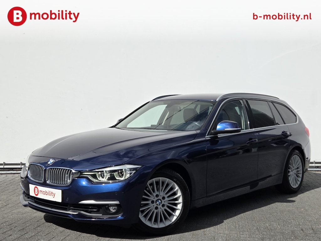 BMW 3-Serie Touring 320i High Executive Luxury-Line 184Pk! Automaat | Trekhaak 1.800Kg | Navigatie Professional | Cruise Control | Achteruitrijcamera | RTTI | Hifi Sound System | Head-Up Display |