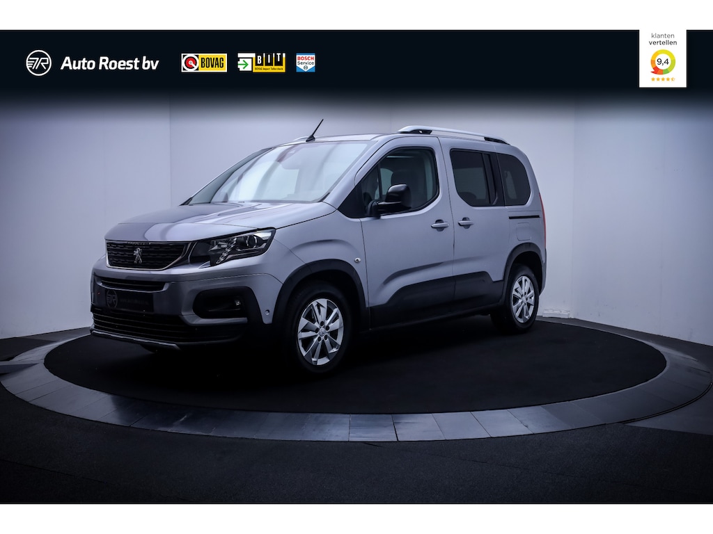 Peugeot Rifter 1.2T Aut. ALLURE PACK PANO | NAVI | 360 CAMERA | TREKHAAK | LANE.ASS | DODEHOEK | PARK.ASS