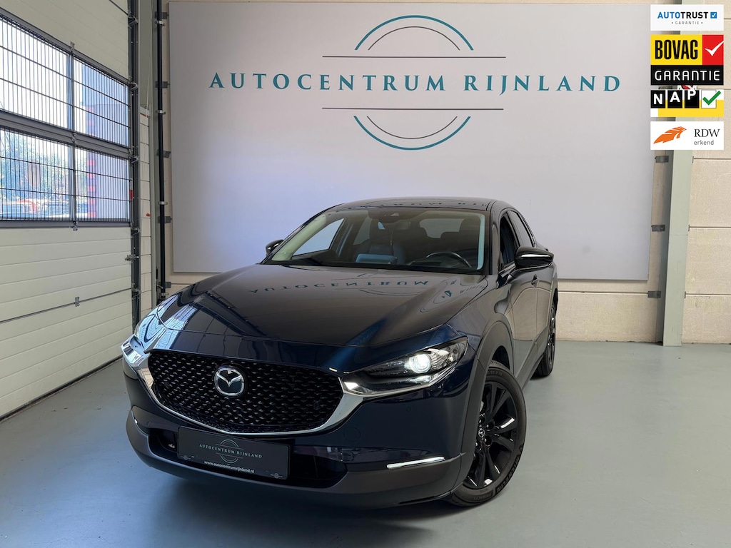 Mazda CX-30 2.0 e-SkyActiv-X M Hybrid Sportive 1 jaar Bovag Garantie, head-upp display, stoelverwaming, Navi, Carplay