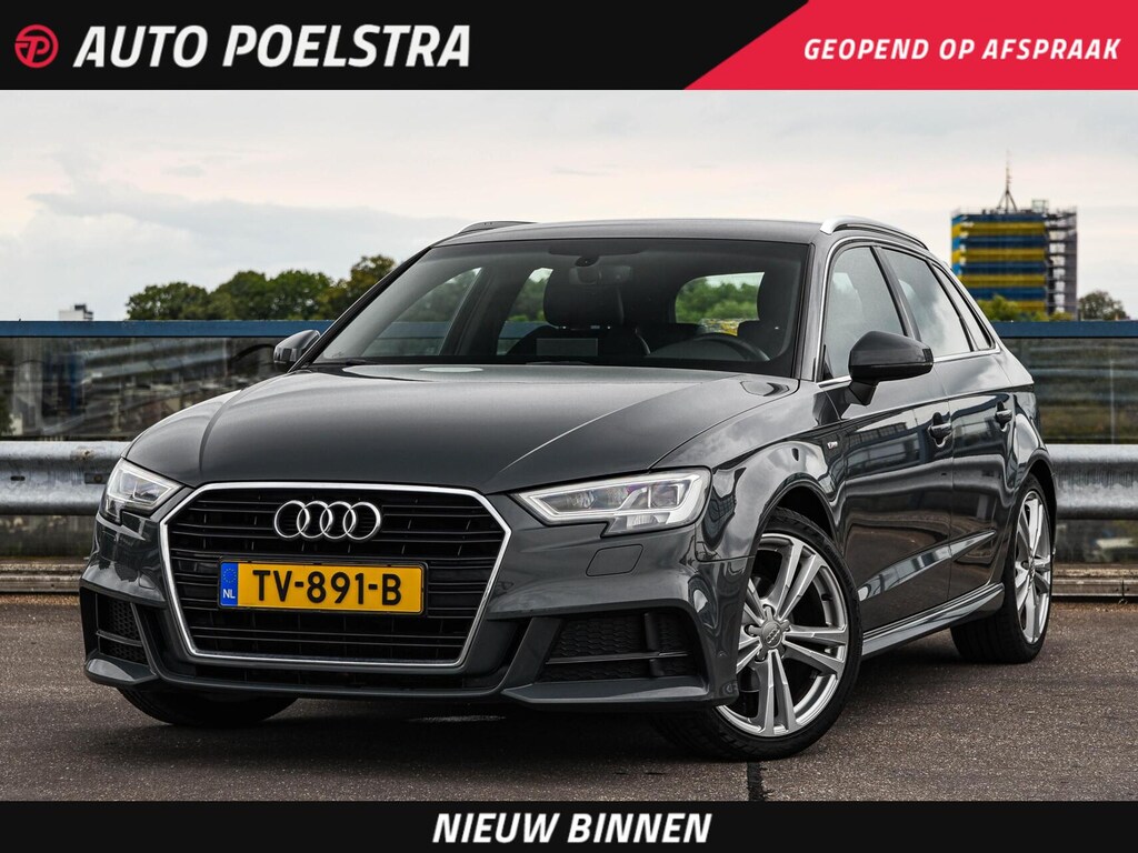 Audi A3 Sportback 30 TFSI Sport S Line Edition | Automaat | 3x S-Line | LED | Navigatie | Cruise Control | 18"