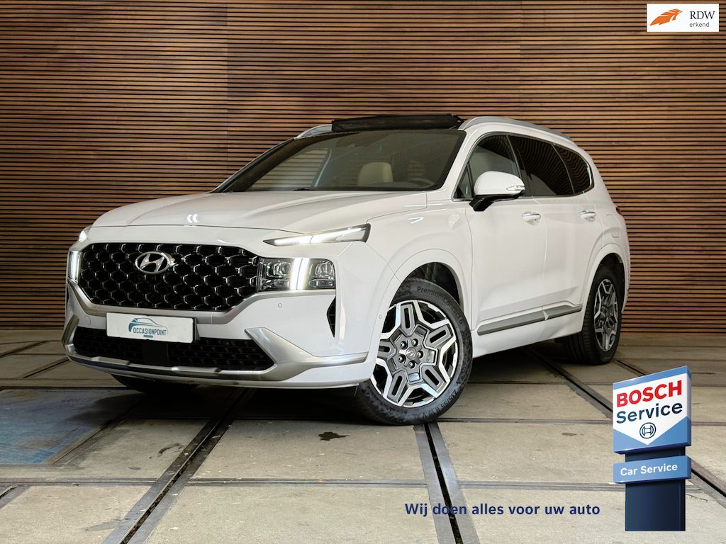 Hyundai Santa Fe 1.6 T-GDI PHEV Premium Sky 7p. | Full Option | Pano | HuD | ACC | Park Assist | 360 | Trekhaak | Dealer Onderhoud