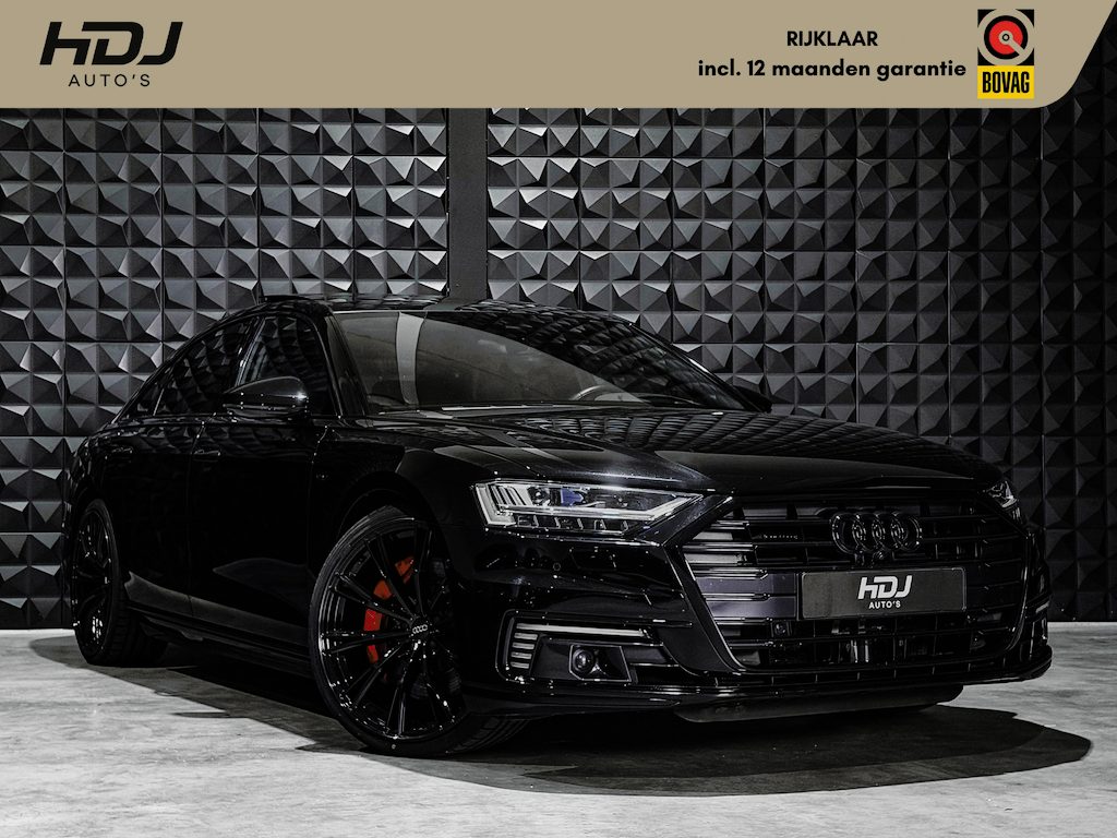 Audi A8 60 TFSI e quattro All Black | 22" | Pano | Laser | Servo | HUD | Topv | B&O | Assistente + | Warmte Comfort Pakket |