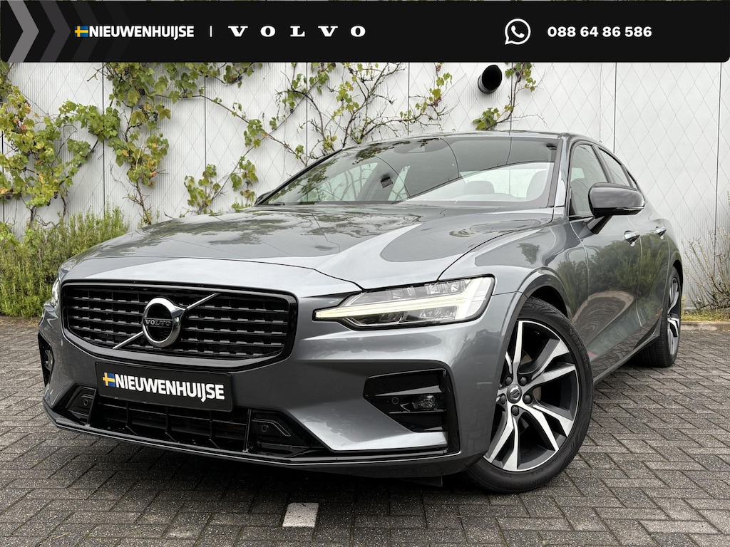 Volvo S60 2.0 B4 R-Design | Trekhaak | Harman Kardon Audio | Achteruitrijcamera | Parkeersensoren | Sportstoelen | Keyless Entry | Navigatie | Apple Carplay | Android Auto