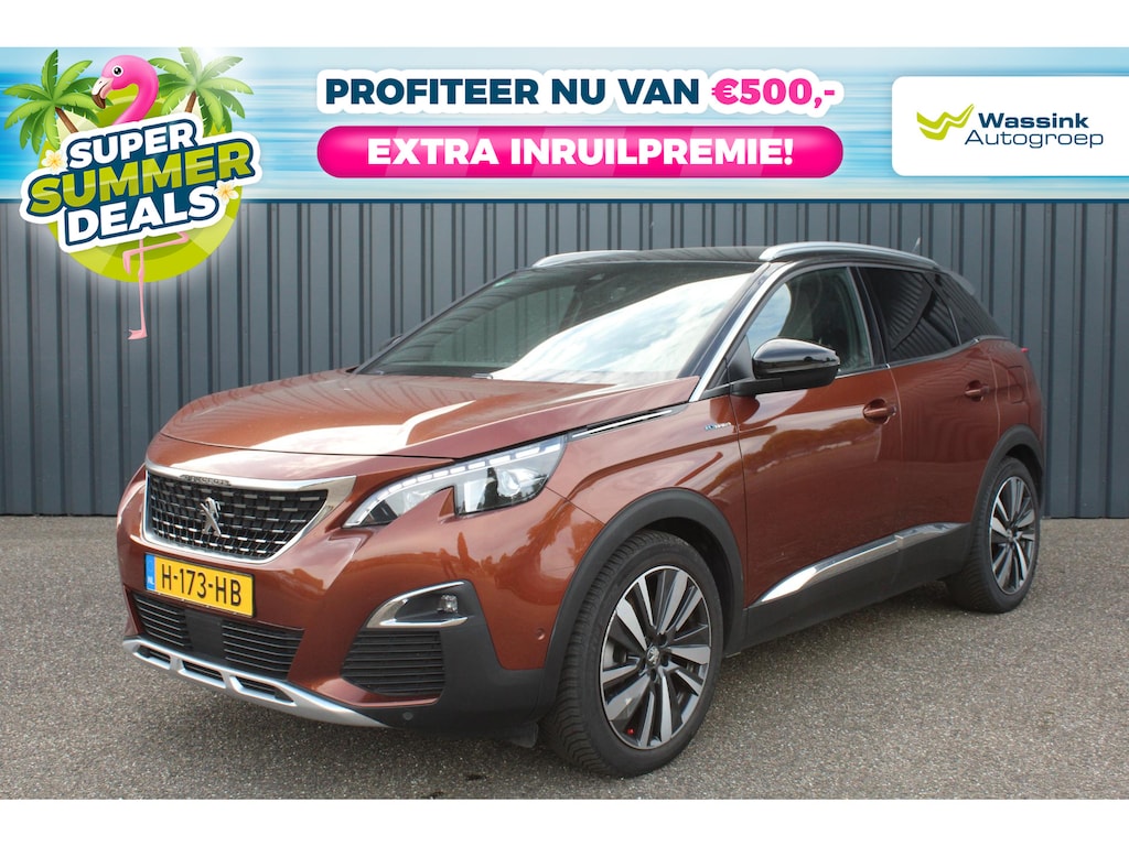 Peugeot 3008 HYbrid4 300pk e-EAT Première I SUPER SUMMER DEALS | Trekhaak 1250KG I All Season I Dode Hoek I Navigatie I Camera I PDC I Cruise Control I