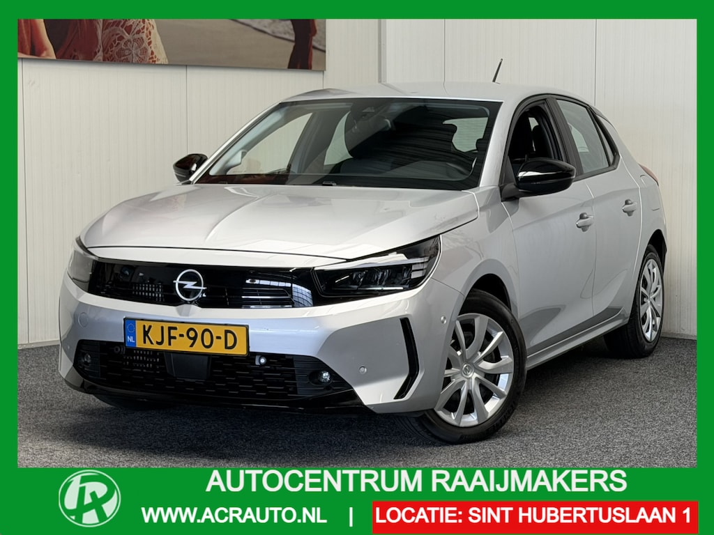 Opel Corsa 1.2 TURBO EDITION 15 STUKS OP VOORRAAD !! NAVIGATIE VIA APPLE CARPLAY/ANDROID CRUISE CONTROL RIJSTROOKSENSOREN DODEHOEKSENSOREN ACHTERUITRIJCAMERA ZEER MOOI !!