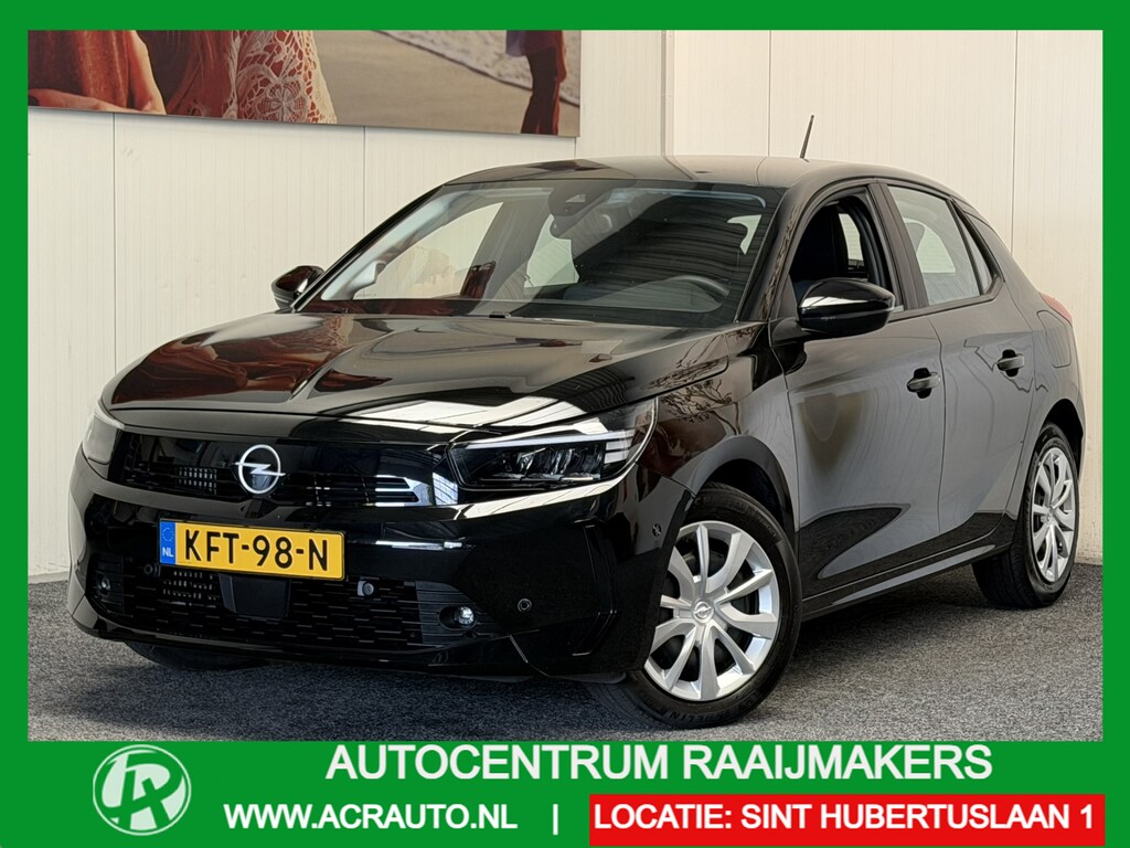 Opel Corsa 1.2 TURBO EDITION 15 STUKS OP VOORRAAD !! NAVIGATIE APPLE CARPLAY/ANDROID CRUISE CONTROL RIJSTROOKSENSOREN DODEHOEKSENSOREN ACHTERUITRIJCAMERA ZEER MOOI !!