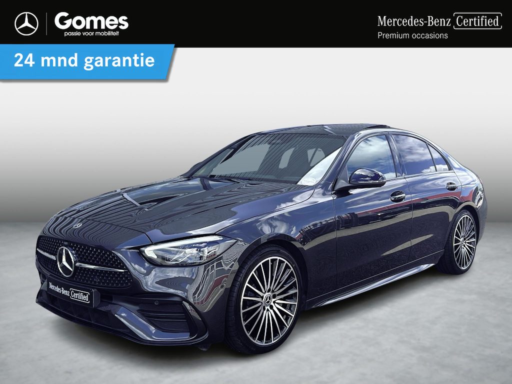 Mercedes-Benz C-klasse 180 AMG Line | Panoramadak | Stoelverwarming | Cruise Control