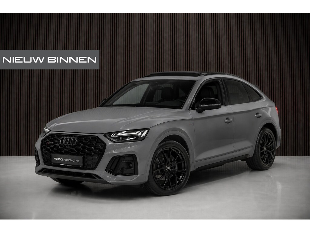 Audi Q5 Sportback 50 TFSI e S edition Competition S-Line | Panoramadak | Stoelverwarming | Apple Carplay | Camera | Keyless | Navigatie | Trekhaak | Cruise Control | Ambiance Verlichting |