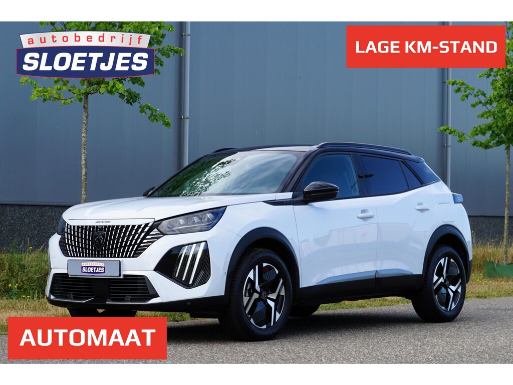 Peugeot 2008 1.2 Hybrid 145 GT |Adaptive cruise control |360° camera |Distributieketting |Dode hoek sensoren |Navigatie |Carplay Android auto |Full-LED koplampen |Ditigaal dashboard