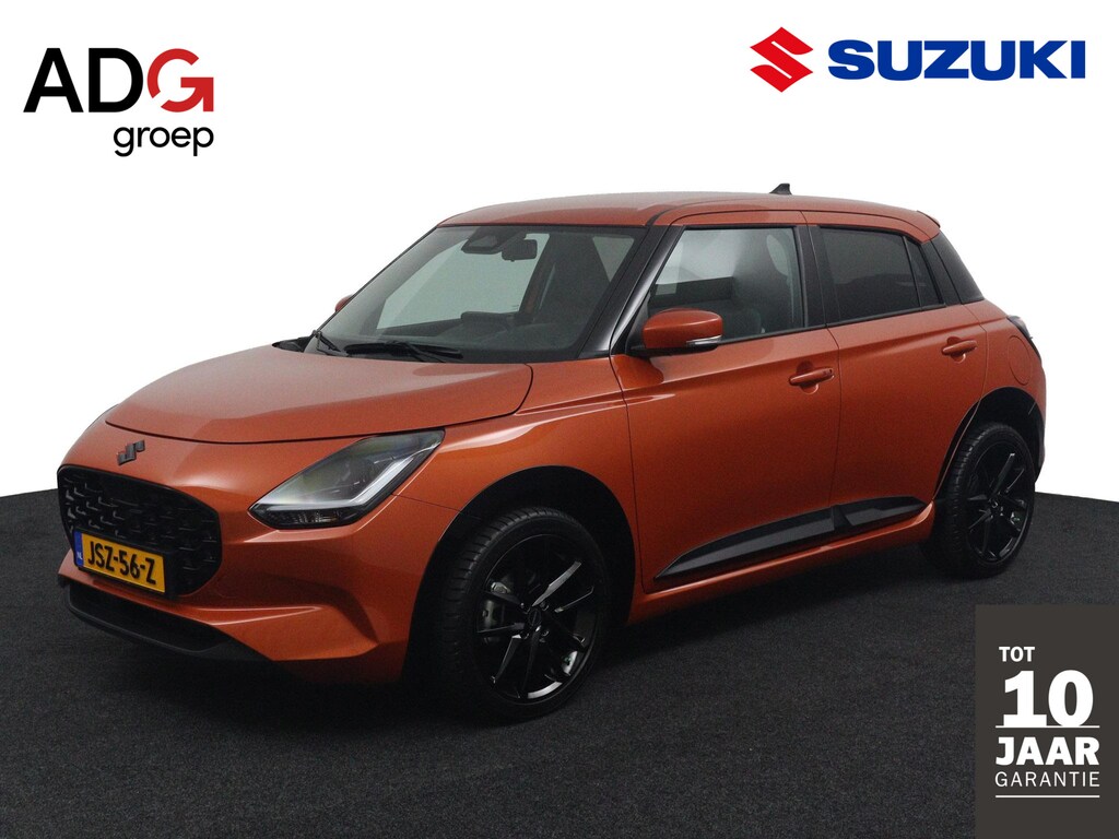 Suzuki Swift 1.2 Style Smart Hybrid | Black Rhino Pakket | Origineel NL | Climate Control | Dodehoek Detectie | Navigatie | Stoelverwarming |