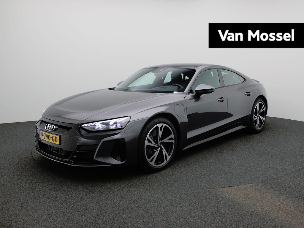 Audi e-Tron GT 93 kWh 476 PK | Navigatie | Camera | Bang & Olufsen Premium | Dodehoek detectie | Cruise control | Stoelverwarming | 20' Lichtmetalen velgen |