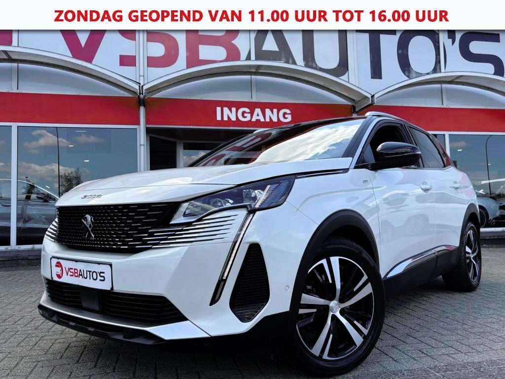Peugeot 3008 1.2 PURETECH 130PK AUT. GT LED PANO-DAK NAVI CAMERA CARPLAY AIRCO LMV PDC