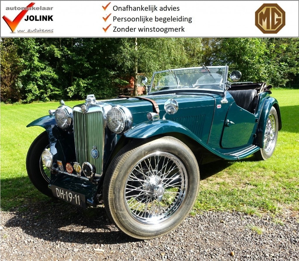 MG TC 1.25 Midget I 1948 I 34 jaar eigendom I MRB &amp; APK vrij I