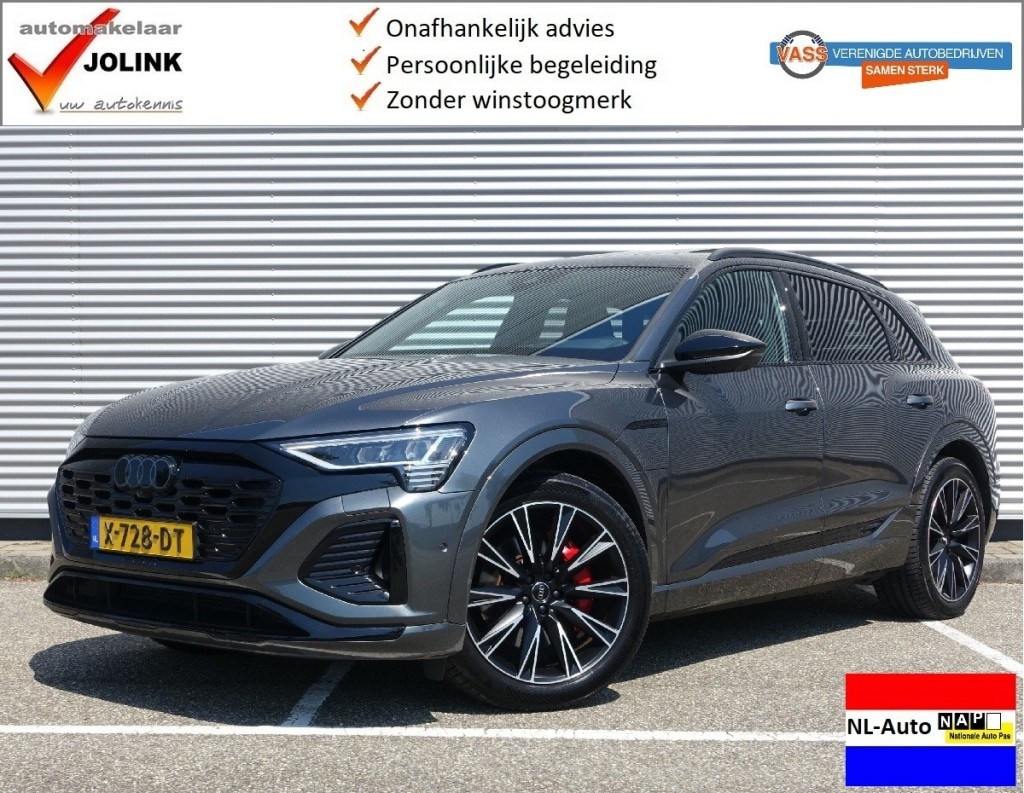 Audi Q8 e-tron 55 Quattro S-Edition Competition I NL-Auto I 1e Eig. I 100% dealer I SOH 91,45% I B&amp;O I
