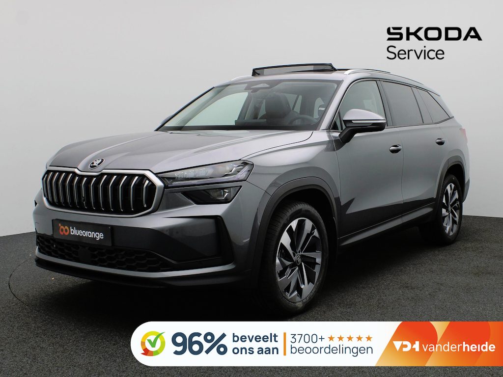 Skoda Kodiaq 1.5 TSI MHEV Business Edition Plus 7p. 150PK DSG Panoramadak, Trekhaak wegklapbaar, 19" LM velgen, Matrix LED verlichting, Achteruitrijcamera, Keyless, Elektr. Achterklep