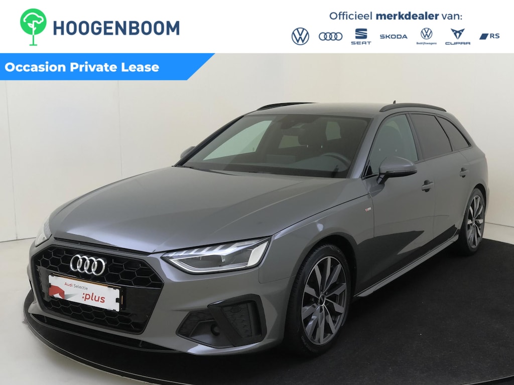 Audi A4 Avant 35 TFSI S edition Competition | Navigatie Plus | Full LED verlichting | 3-zone airco | Virtual cockpit Plus | CarPlay | Elektrische achterklep | Sfeerverlichting |