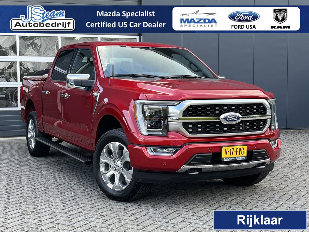 Ford F-150 USA Platinum EcoBoost 406PK SuperCrew | BPM VRIJ | LPG | Laadbakklep | Trekhaak | Panoramadak