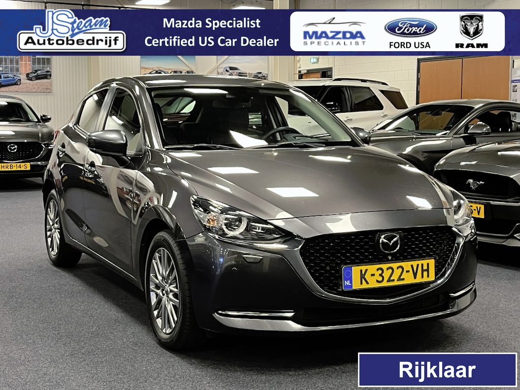 Mazda 2 1.5i SkyActiv-G Signature 90PK Leder Navi DAB+ Apple CarPlay 360 Camera Head Up Display PDC
