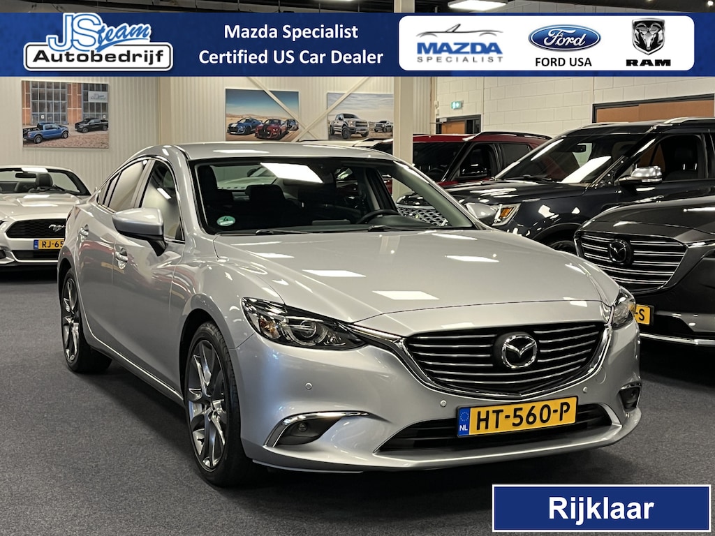 Mazda 6 Sedan 2.0 SkyActiv-G 165PK TS+ Automaat Camera 19inch Trekhaak